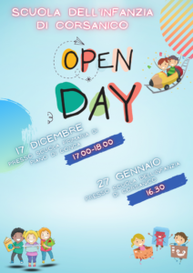 OPEN DAY INFANZIA CORSANICO