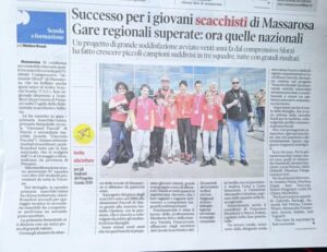 articolo giornale della partecipazione