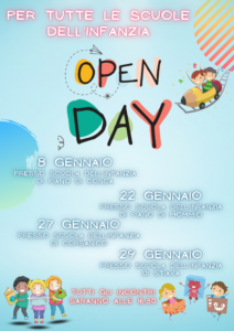 GENNAIO TUTTE LE SCUOLE INFANZIA